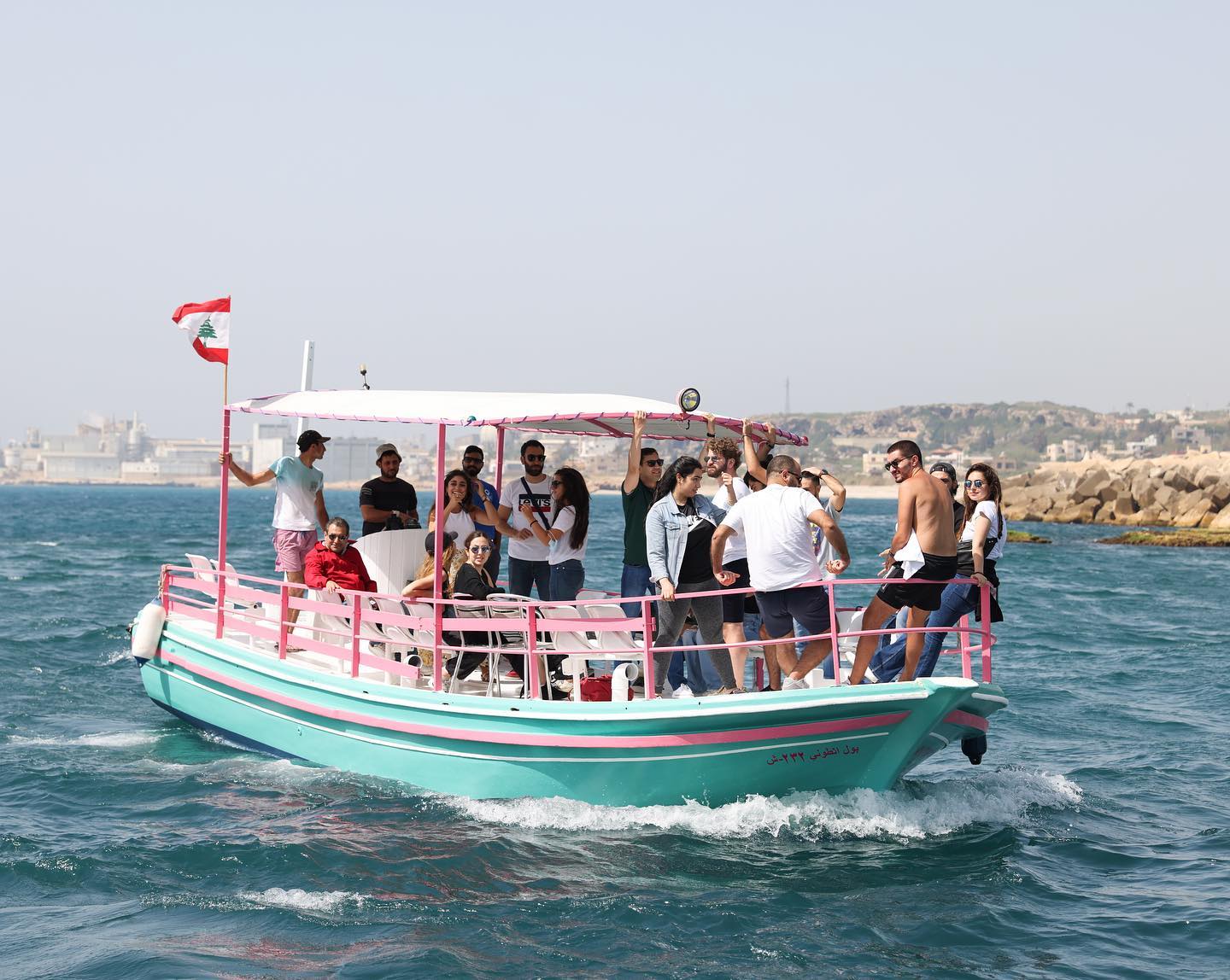 Boat trip in Batroun