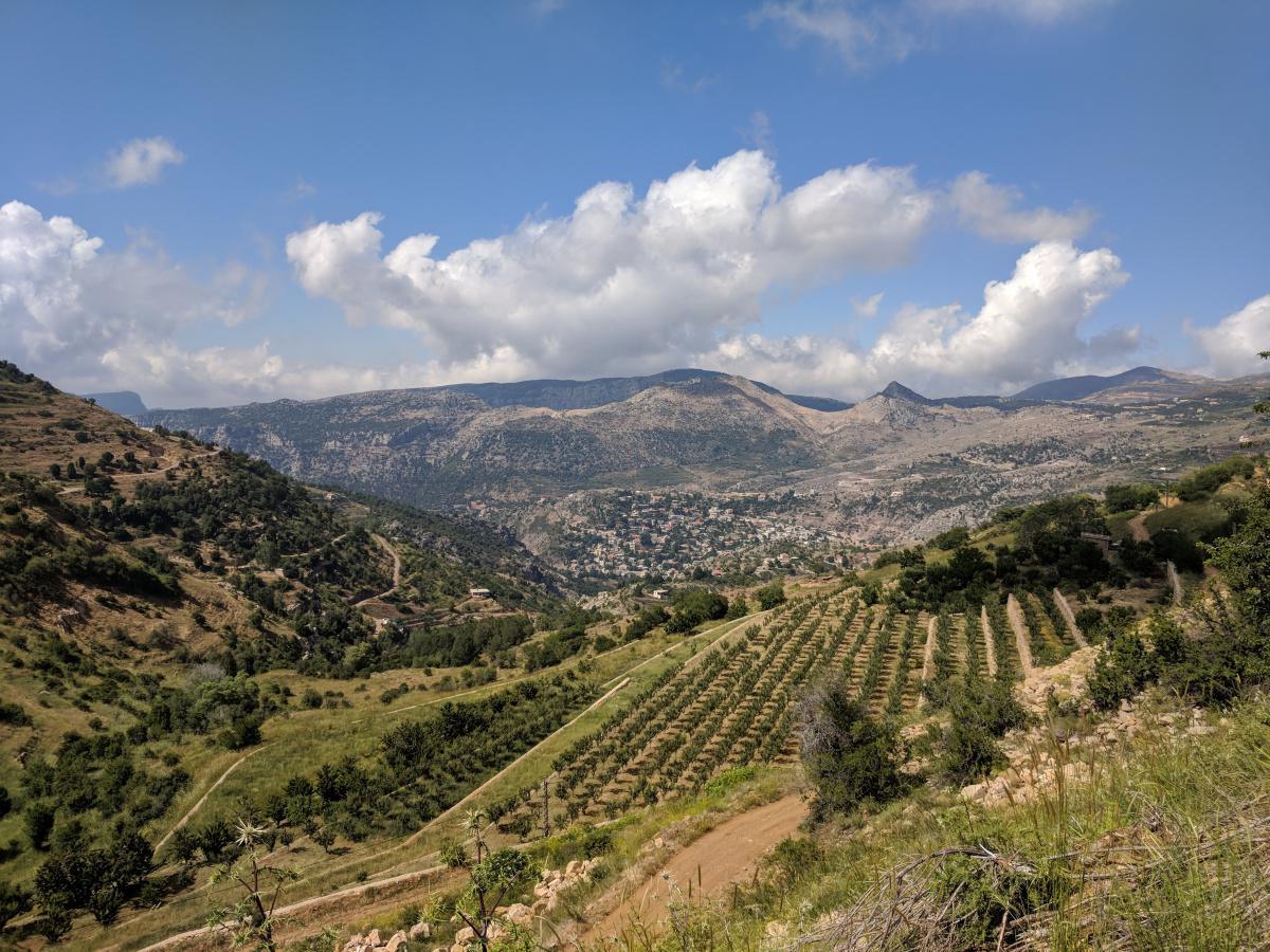 Great view from Tannourine Al Faouqa