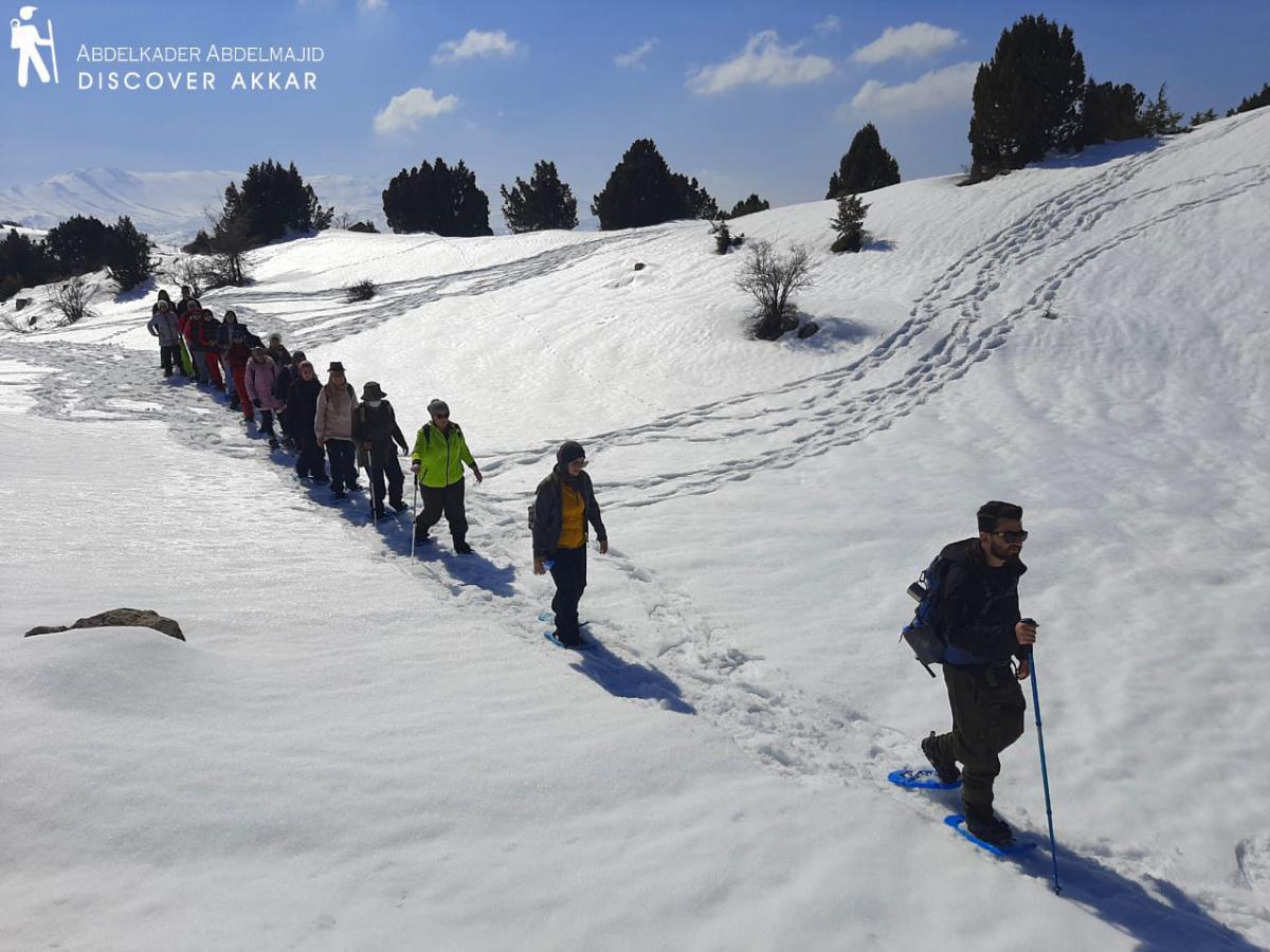 Snowshoeing -Akkar