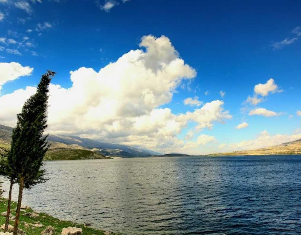 Qaraoun Dam Overlook