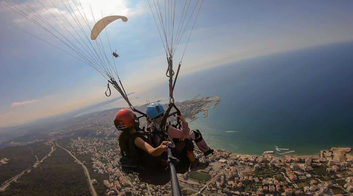 Paragliding Phoenix in Jouneih