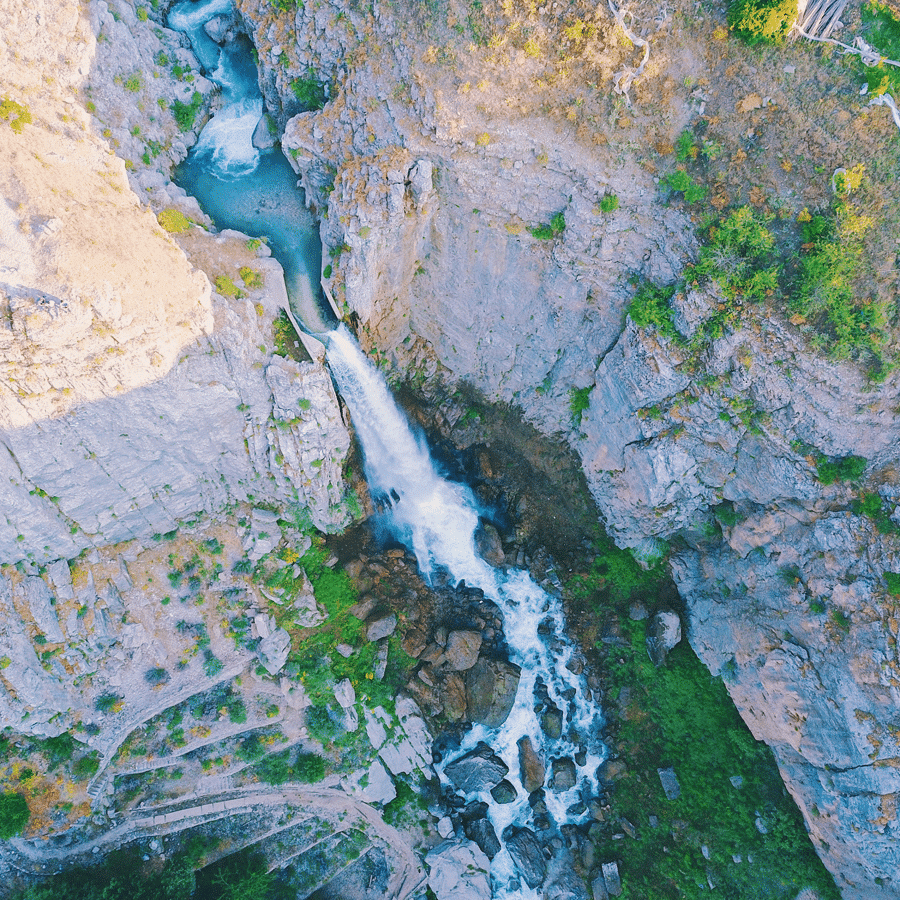 Fifth Waterfall is Faraya Waterfall