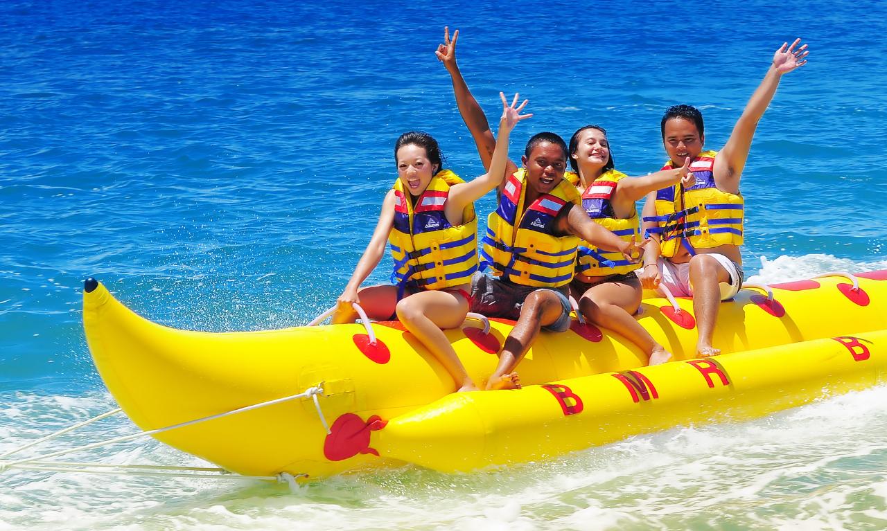 Banana Boat Riding in Jounieh