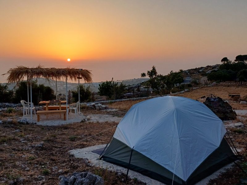 Tent for three people in a Campsite – Hsarat, Jbeil