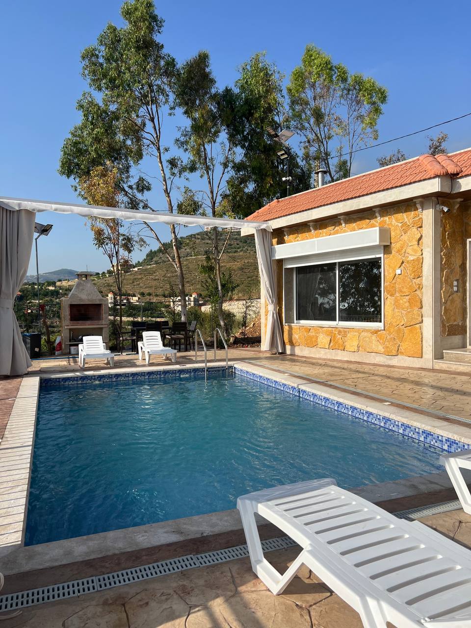 Chalet with Private Pool – Jbaa, South Lebanon